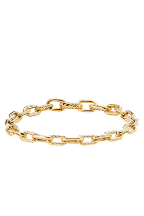 Madison Chain Bracelet, 18k Yellow Gold